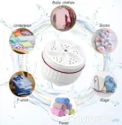 Mini mașină de spălat cu USB pentru chiuvetă sau găleată