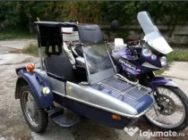 Motocicleta Honda Transalp 600 cu atas