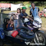 Motocicleta Honda Transalp 600 cu atas 