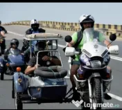 Motocicleta Honda Transalp 600 cu atas 