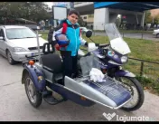 Motocicleta Honda Transalp 600 cu atas 