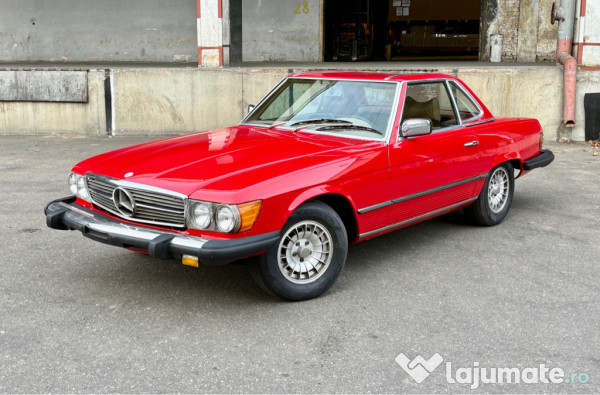 Mercedes-Benz R107 – 1977 | Import USA | Proiect clasic
