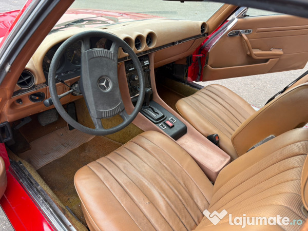 Mercedes-Benz R107 – 1977 | Import USA | Proiect clasic