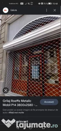 Rulou metalic 250/250