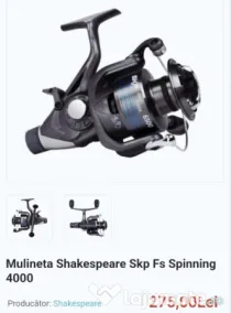 Mulineta Shakespeare SKP FS Reel 4000