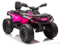ATV electric pt. copii Can Am Outlender 4x200W 24V Pink