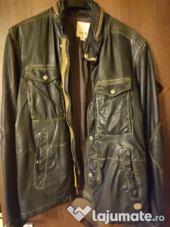 Jacheta/Geaca DIESEL masura L, piele naturala ovina, ORIGINALA