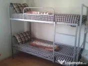 Ansambluri 2 Paturi etajate - culoare Negru sau Gri 