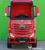 Camion electric pentru copii Mercedes Actros 4x4 24V 7Ah RED 