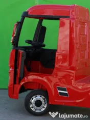 Camion electric pentru copii Mercedes Actros 4x4 24V 7Ah RED 