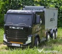 Camion electric pentru copii cu Remorca TIP container BJ2011