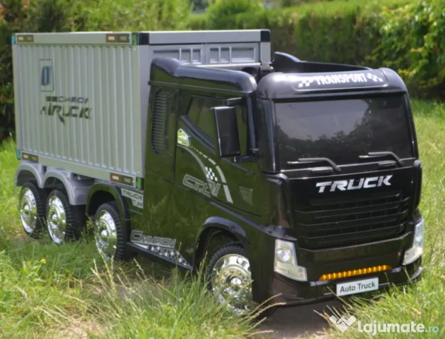 Camion electric pentru copii cu Remorca TIP container BJ2011