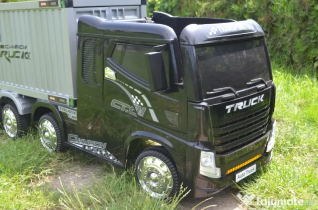 Camion electric pentru copii cu Remorca TIP container BJ2011