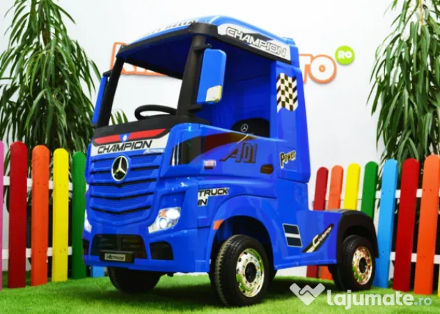 Camion electric Mercedes Actros 4x4 180W 12V 14Ah PREMIUM