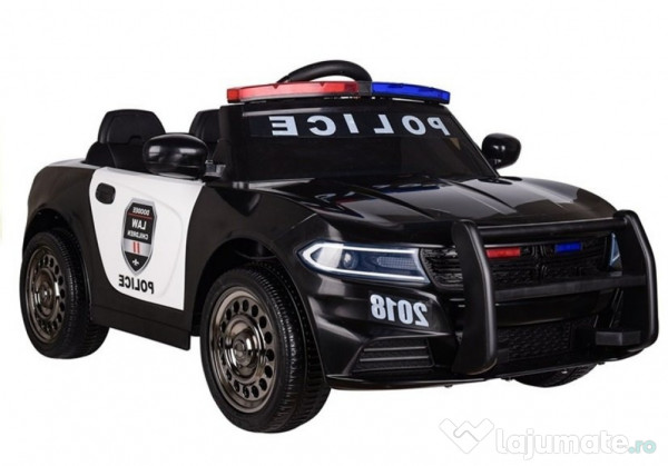 Masinuta electrica de politie, Kinderauto JC666 2x35W 12V