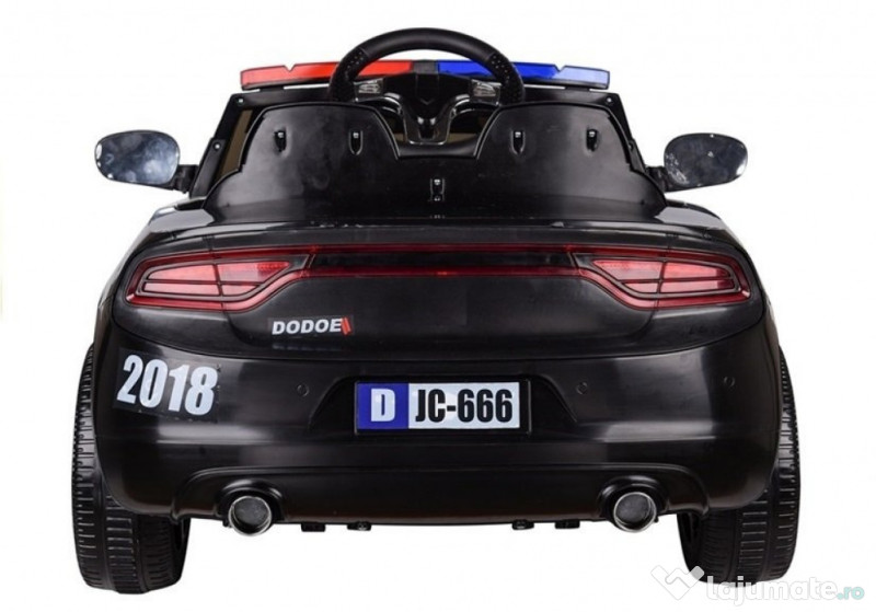 Masinuta electrica de politie, Kinderauto JC666 2x35W 12V