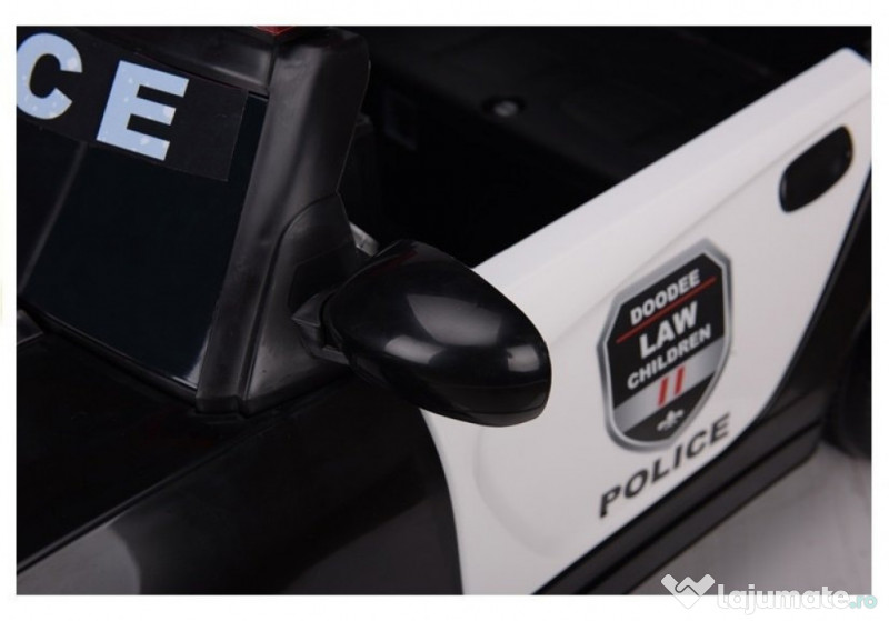 Masinuta electrica de politie, Kinderauto JC666 2x35W 12V
