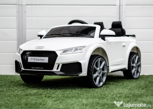 Masinuta electrica pentru copii, Audi TTRS 2x 35W 12V White