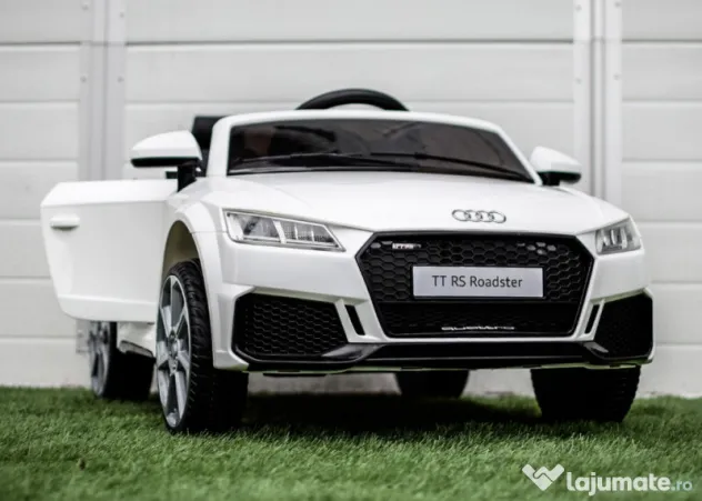 Masinuta electrica pentru copii, Audi TTRS 2x 35W 12V White