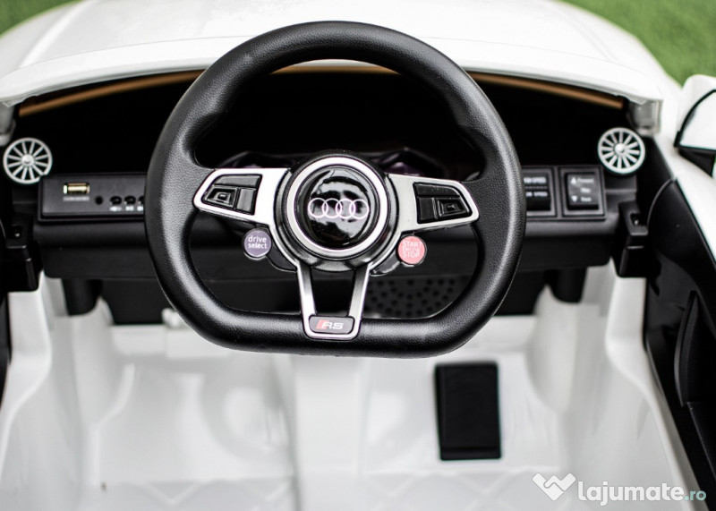 Masinuta electrica pentru copii, Audi TTRS 2x 35W 12V White