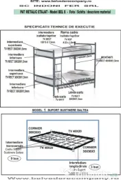 STOC - PATURI Metalice etajate-model BEL8-STANDARD 