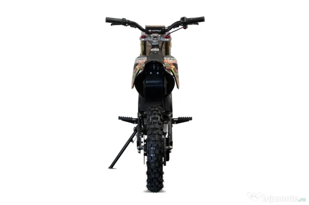 Motocicleta electrica Eco Tiger 1500W 14/12 48V 14Ah Lithiu portocaliu