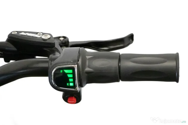 Motocicleta electrica Eco Tiger 1500W 14/12 48V 14Ah Lithiu portocaliu