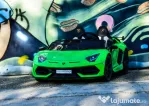 Masinuta electrica, Lamborghini SVJ, 24V, 500W, Drift Edition