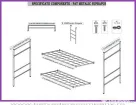 PATURI Metalice etajate-model BEL 8 - Livrare din STOC