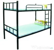 Pat Metalic Etajat Model BEL 2 – Rezistent – Livrare din Stoc