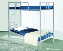 Pachet Pat Metalic Etajat model BEL21LYA+2 saltele+set lenjerii/pilote