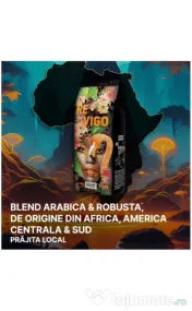Cafea boabe, Revigo Arabica si Robusta, Beans Republic, 1 kg 