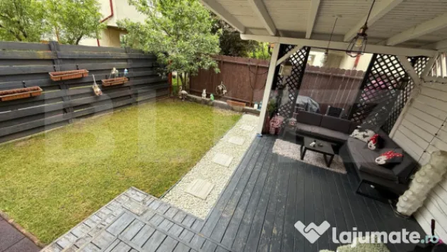 Apartament 3 camere, gradina, 2 locuri de parcare, zona Ter