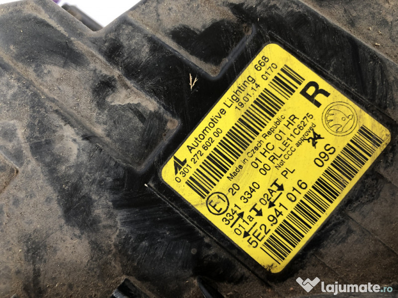 Far Dreapta Halogen Skoda Octavia 3 2014