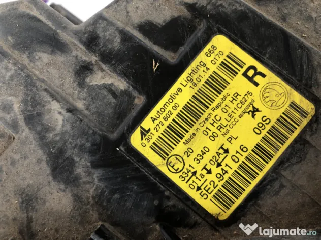 Far Dreapta Halogen Skoda Octavia 3 2014
