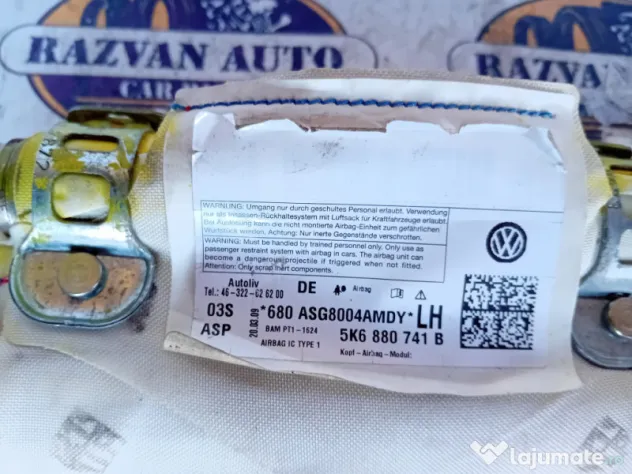 Airbag cortina stanga Volkswagen Golf 6 Hatchback 2009