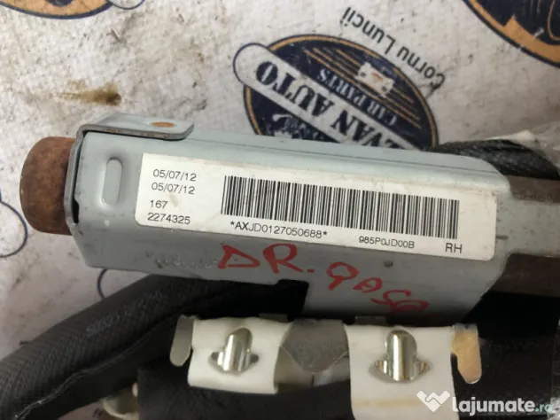 Airbag cortina dreapta Nissan Qashqai 2012