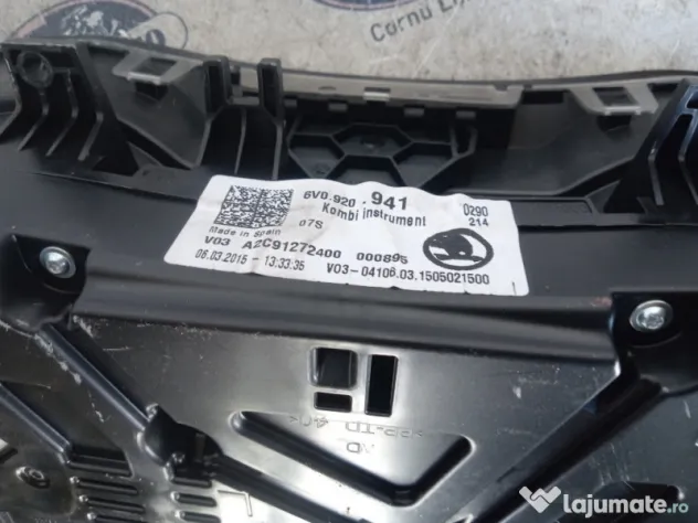 Ceasuri Bord UK Skoda Fabia 3 Motorina 2015