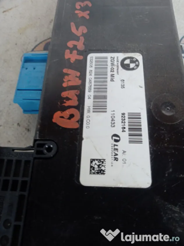 Calculator confort BMW X3 F25