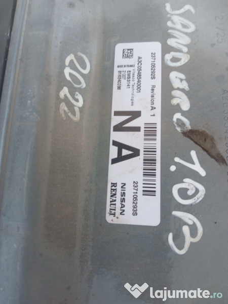 Calculator motor Dacia Sandero 1.0 Benzina