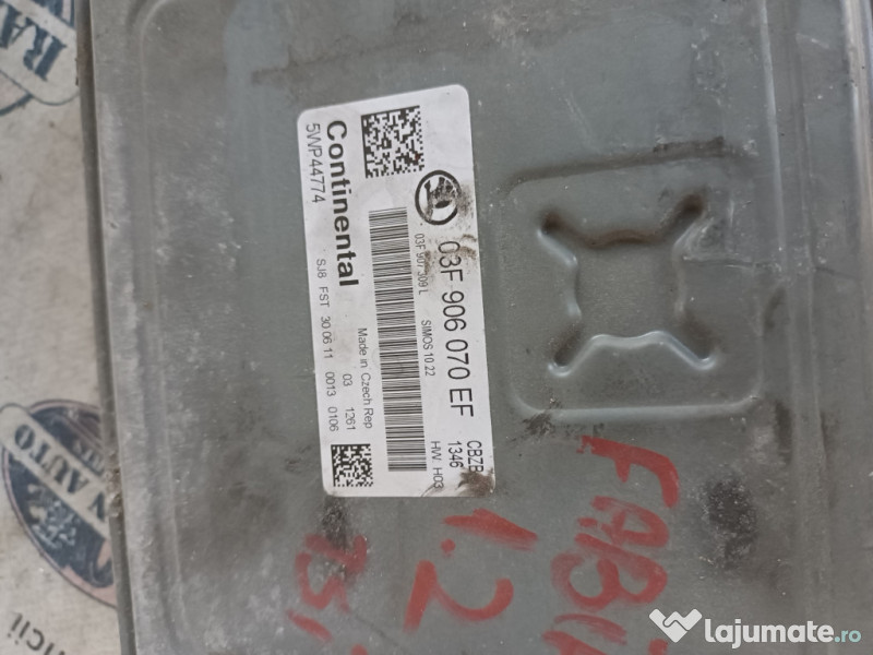 Calculator motor Skoda Fabia 1.2 Benzina 2011
