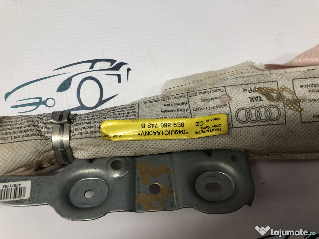 Airbag cortina dreapta Audi A4 B7 2007