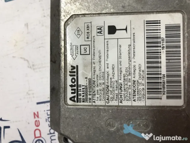 Modul airbag Renault Laguna 3 2009