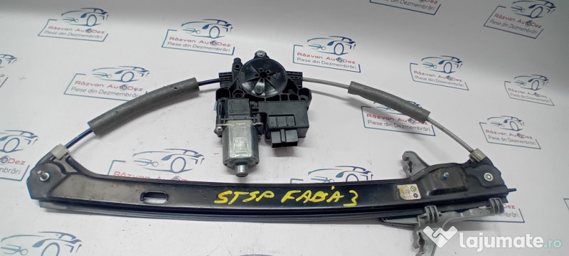 Macara geam stanga spate Skoda Fabia 3 2016