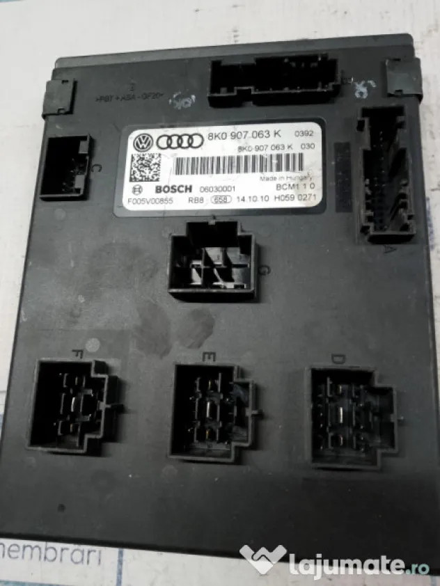 Calculator confort Audi A5 2.0 Benzina 2010
