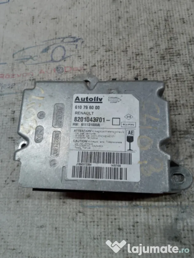 Modul airbag Renault Clio 3 2009