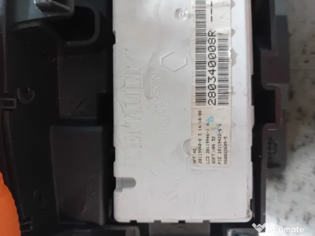 Display Renault Megane 3 2013
