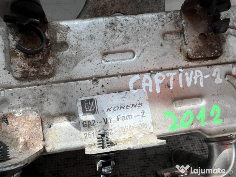 Racitor Gaze cu EGR Chevrolet Captiva 2.2 Motorina 2012