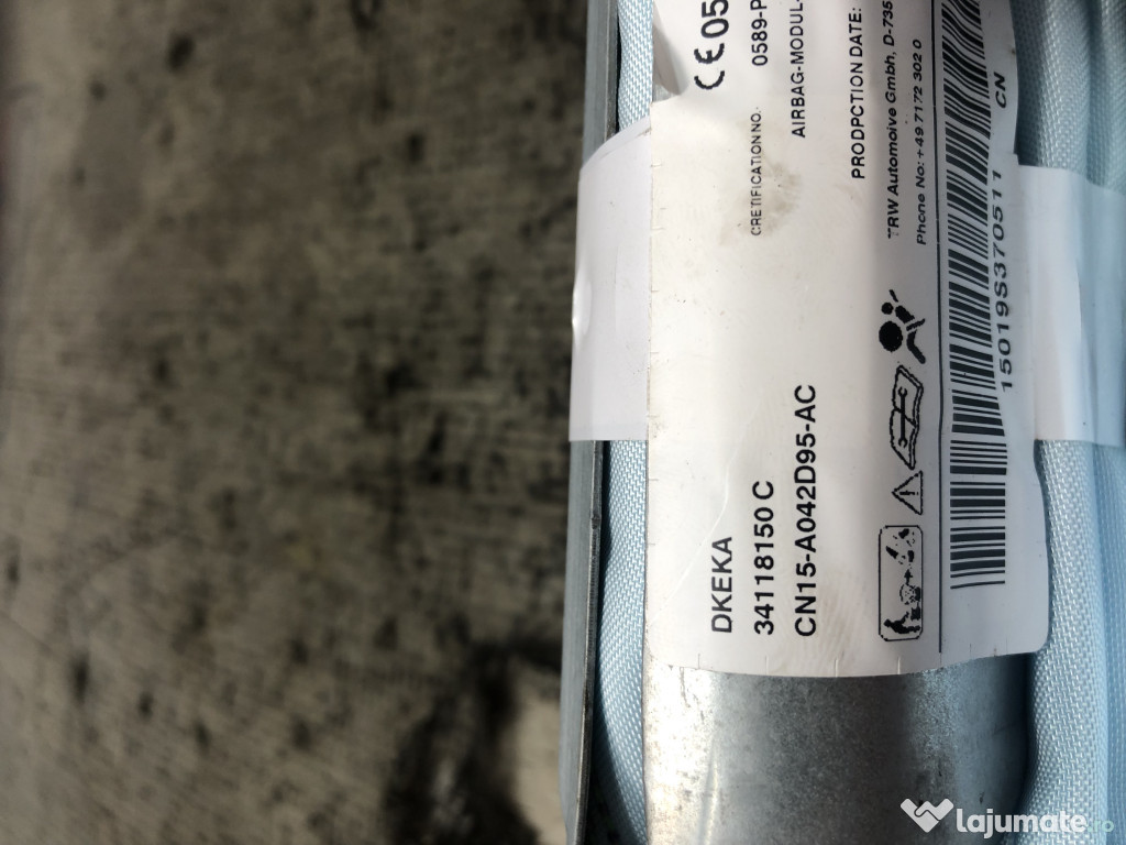 Airbag cortina stanga Ford Ecosport 1.0 Benzina 2015