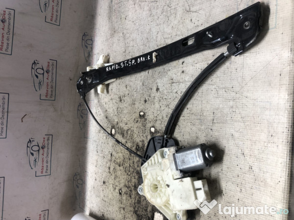 Macara geam stanga spate Skoda RAPID 2012